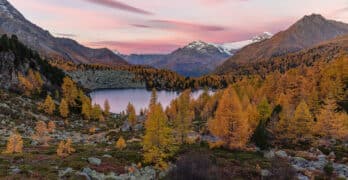 Autumn in mountains Longfellow