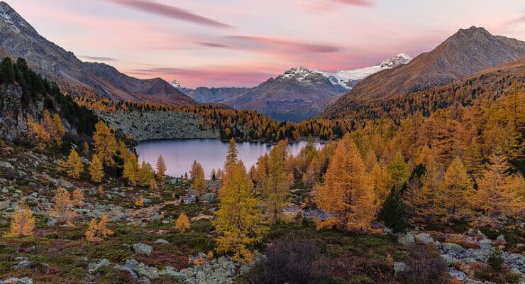 Autumn in mountains Longfellow