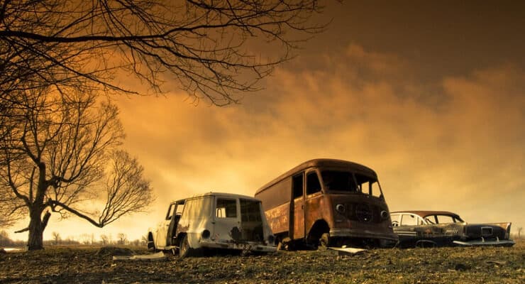 Auto graveyard Tolkien