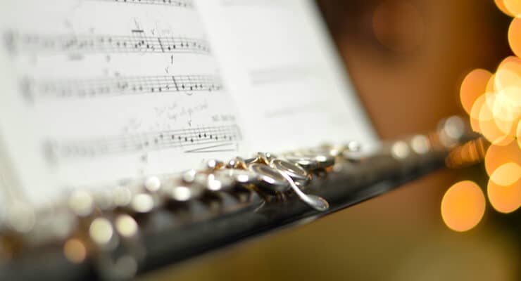 goddess euterpe and flute