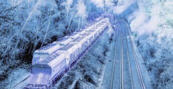 trains on sidetrack Voloshin