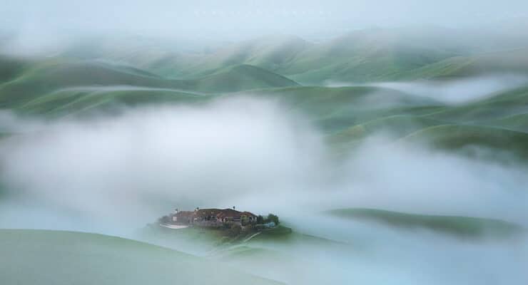 Foggy hills November