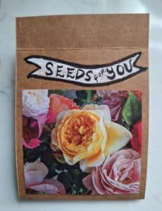 craft seed packet