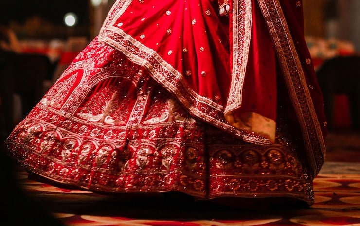 red indian skirt